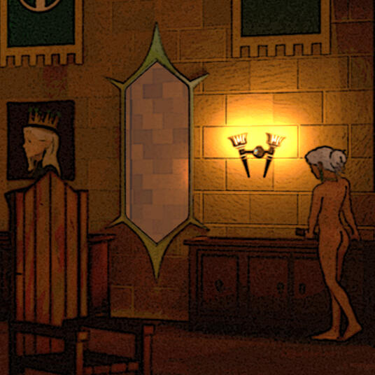 Part of Asten's Bedchamber